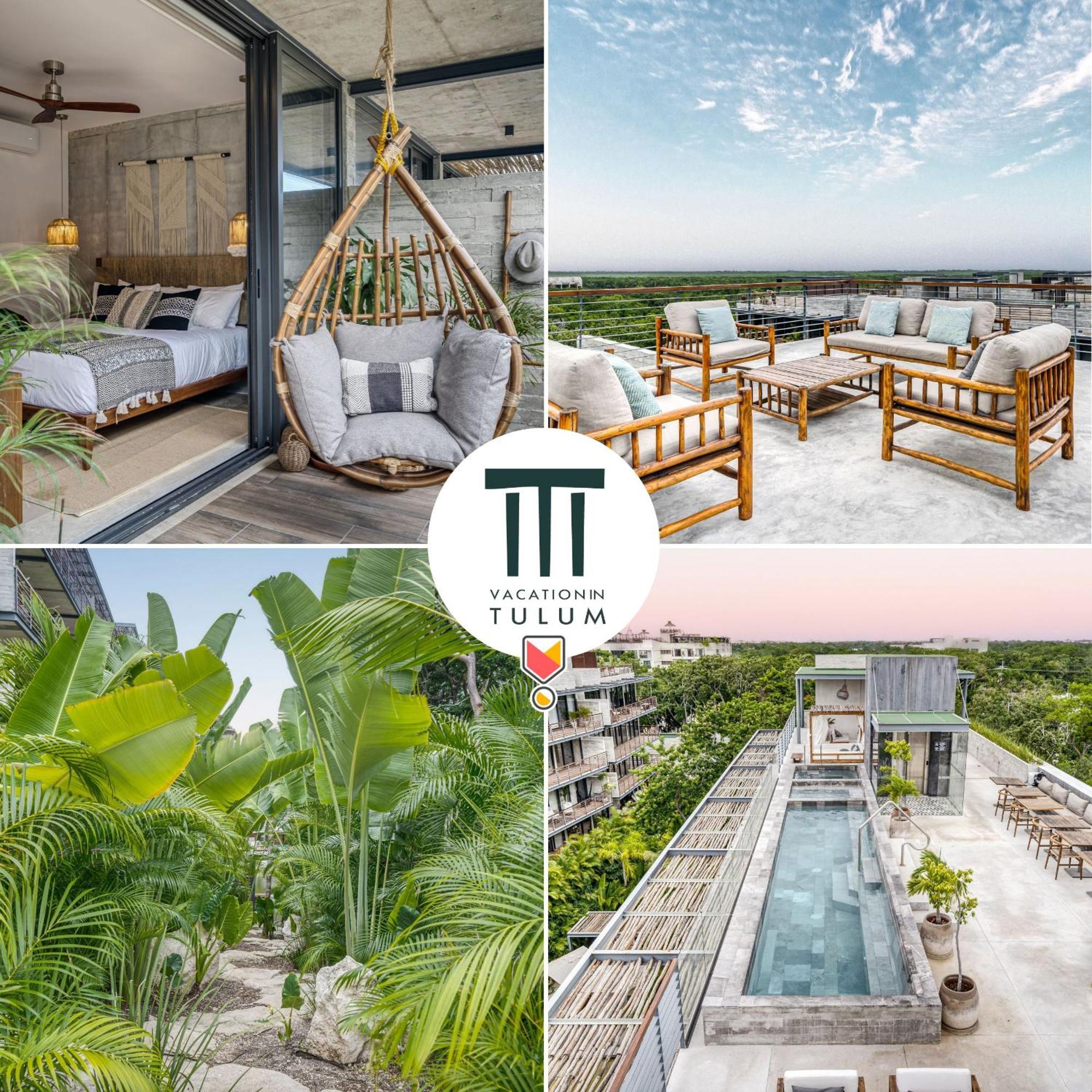 Waterworld Tulum 2Br W Cenote -Lagoons - Big Gym Luaran gambar